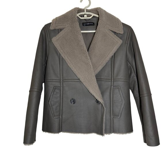 Peruvian Connection Dillon Shearling Jacket Womens Size S Lamb Leather $3000 - Picture 5 of 11